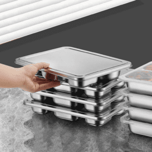 Multi-compartment 304 Stainless Steel Lunch Box
