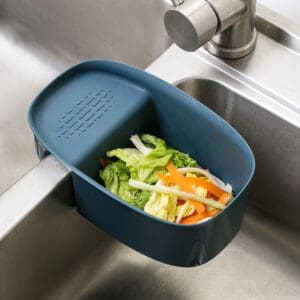 Sink Kitchen Waste Basket Kitchen Supplies Rack