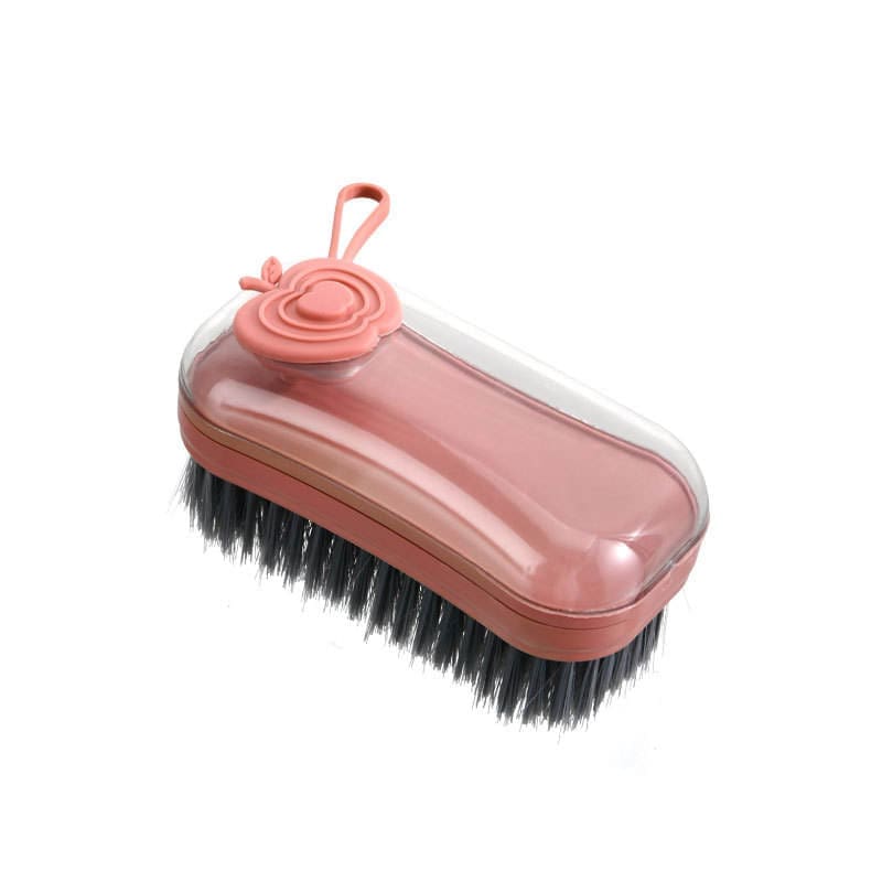 Hot Selling 4-in-1 Kitchen Pan Scrubber Set Long Handle Cleaning Brush Dishwashing Liquid Dispenser for Baby Use Made Plastic - Image 10