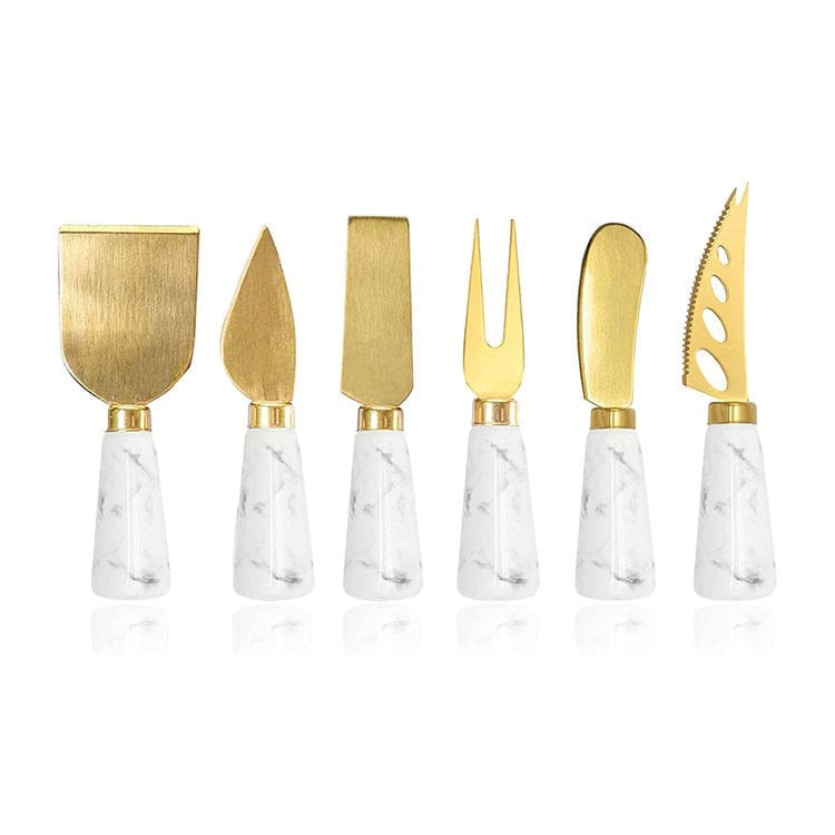 Luxuriuos Marble Cheese Knives - Image 2