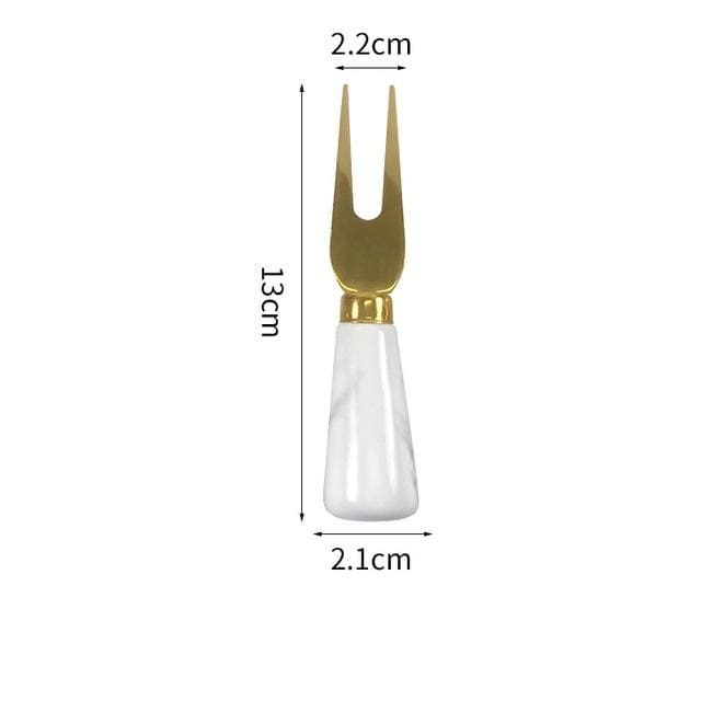 Luxuriuos Marble Cheese Knives - Image 5