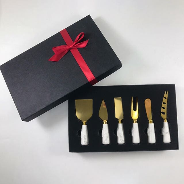 Luxuriuos Marble Cheese Knives - Image 9